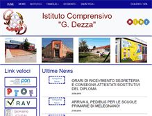 Tablet Screenshot of istitutodezza.gov.it